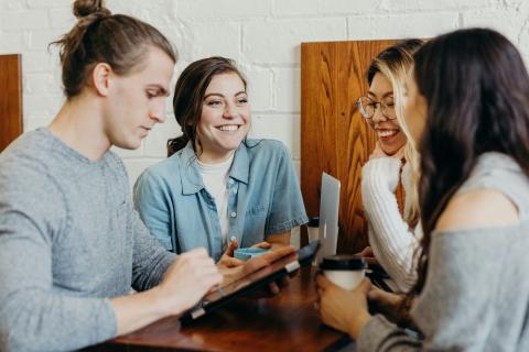 group of young people